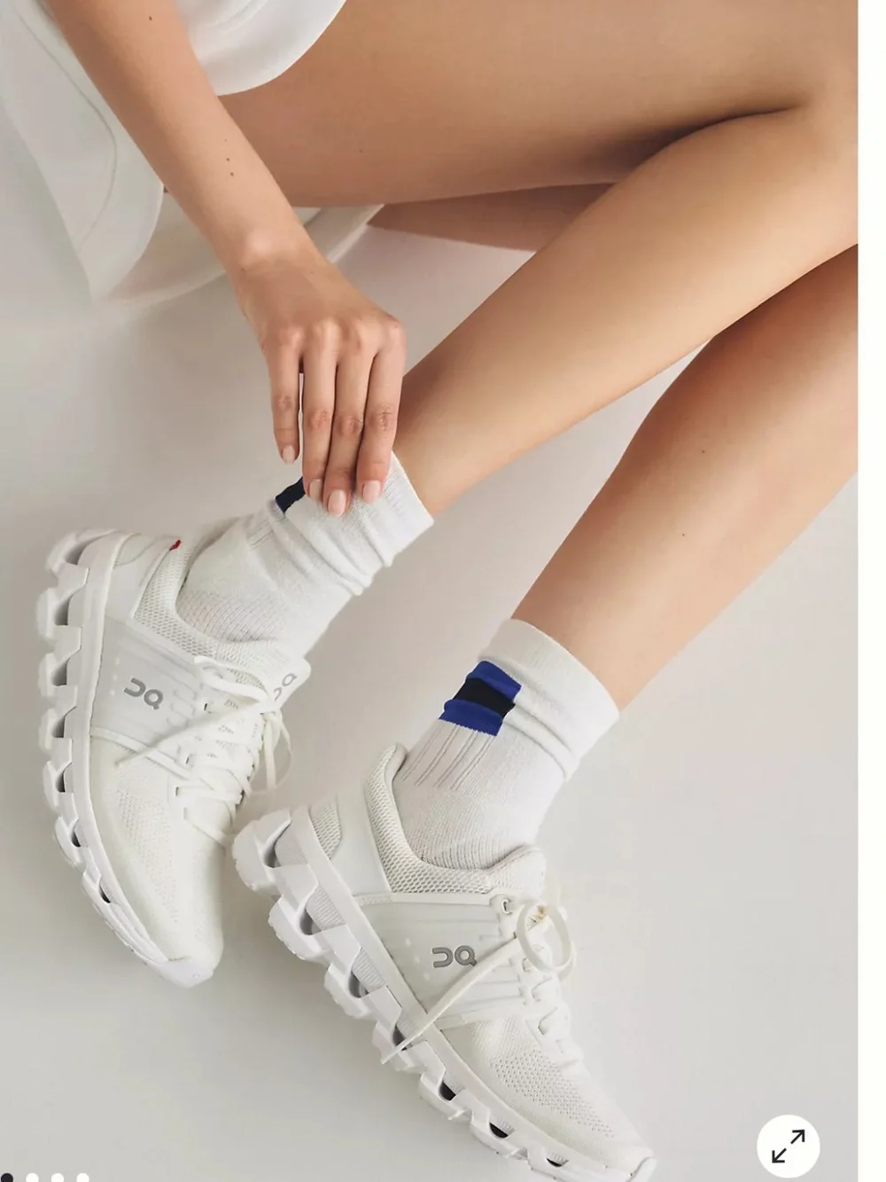 On Running Cloudswift 3 AD Sneakers white women size 9 preowned